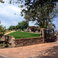 Artificial Turf Zuehl Texas Landscape Front Yard