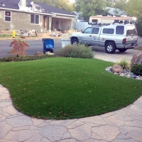 Fake Grass Hill Country Village Texas Lawn Front Yard