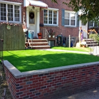 Fake Grass Marble Falls Texas Lawn Front Yard