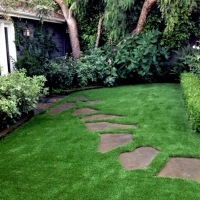 Fake Turf Hackberry Texas Landscape Pavers Back Yard