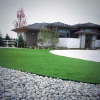 Synthetic Grass Lorena Texas Landscape Front Yard