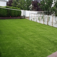 Synthetic Grass McDade Texas Landscape Back Yard