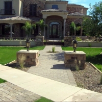 Synthetic Turf Alamo Heights Texas Landscape Front Yard