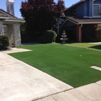 Synthetic Turf Dripping Springs Texas Landscape Front Yard