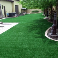 Synthetic Turf Jarrell Texas Landscape Summer Pools Back