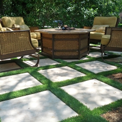 Artificial Grass Serenada Texas Lawn Pavers Back Yard