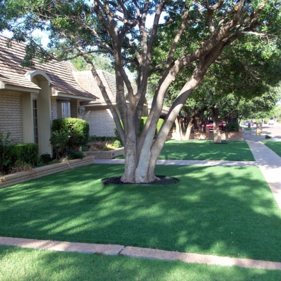 Artificial Turf Serenada Texas Landscape Front Yard