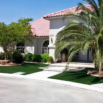 Fake Turf Lackland Air Force Base Texas Lawn Front Yard