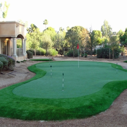 Golf Putting Greens Horseshoe Bay Texas Fake Turf Back Yard