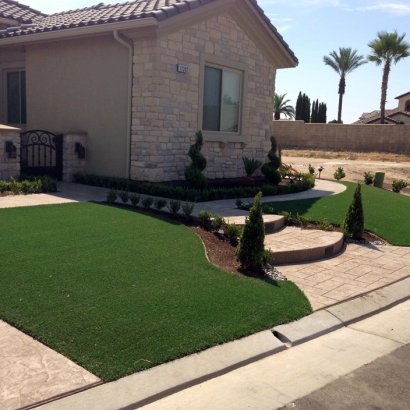 Synthetic Turf Brushy Creek Texas Landscape Front Yard