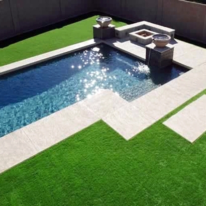 Synthetic Turf Live Oak Texas Landscape Swimming Pools