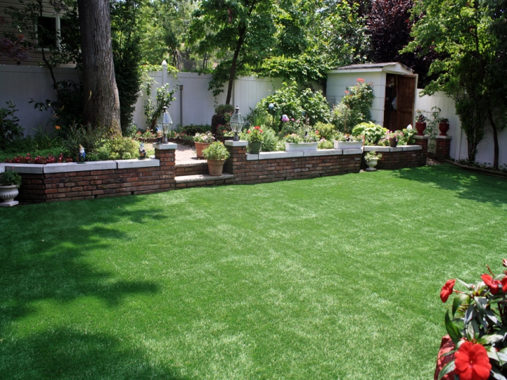 Artificial Grass Meadowlakes Texas Landscape Back Yard