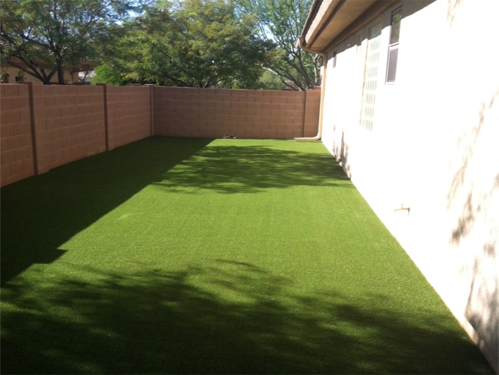 Artificial Grass Morgans Point Resort Texas Landscape Back