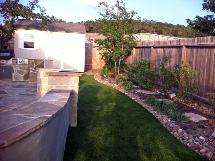 Artificial Grass The Hills Texas Landscape Back Yard