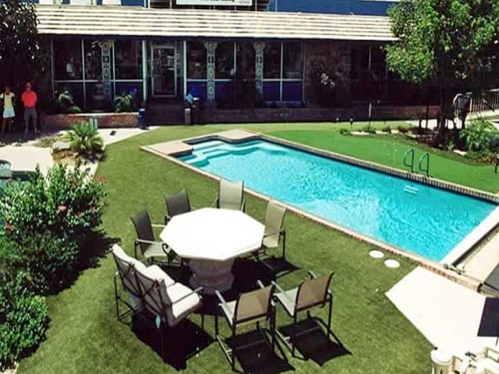 Artificial Grass Weimar Texas Landscape Swimming Pools