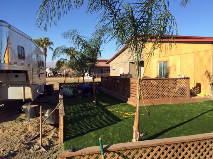 Artificial Turf Shiner Texas Landscape Back Yard