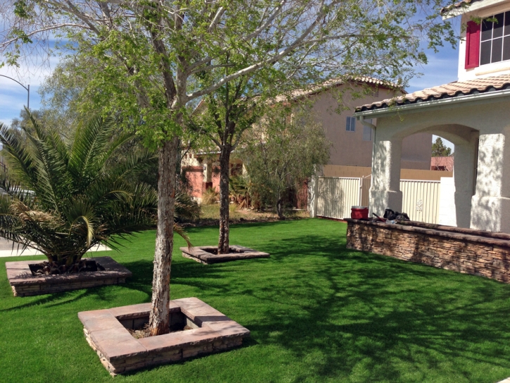 Fake Grass Meadowlakes Texas Landscape Front Yard