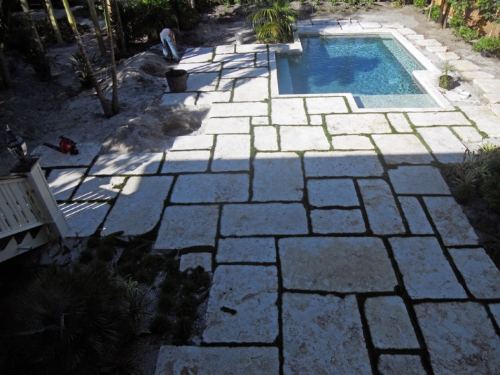 Fake Turf Bear Creek Texas Landscape Summer Pools Pavers