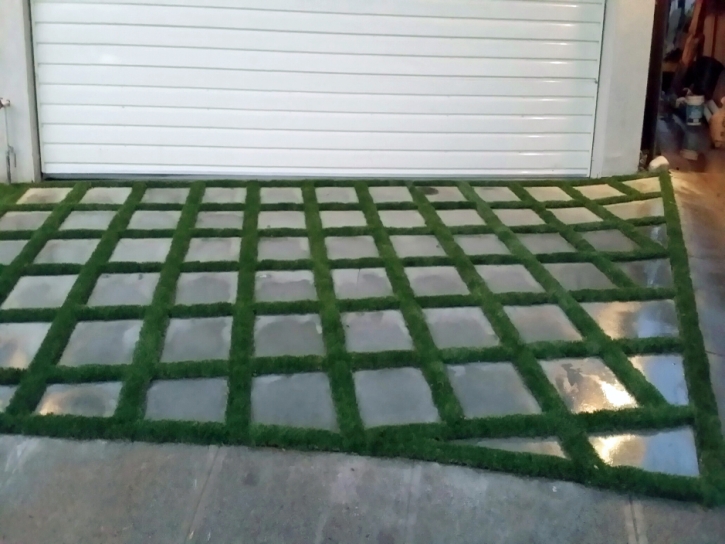 Fake Turf Bulverde Texas Landscape Pavers Front Yard