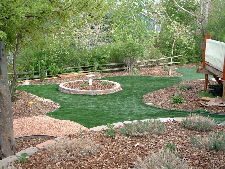 Fake Turf Macdona Texas Lawn Back Yard