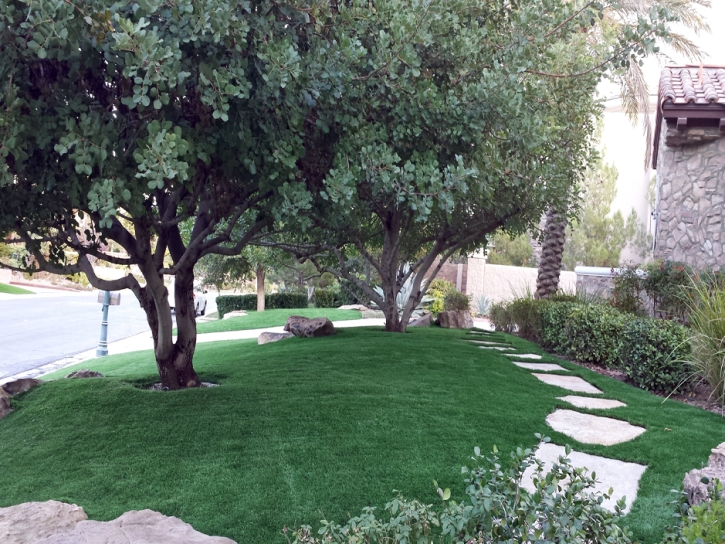 Fake Turf Smithville Texas Lawn Pavers Front Yard