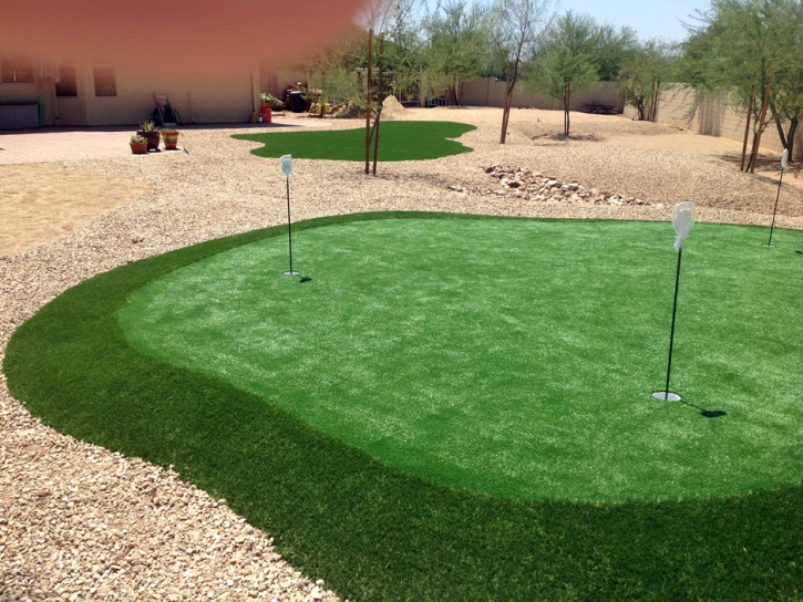 Golf Putting Greens Killeen Texas Synthetic Grass Back Yard