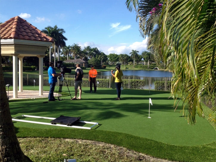 Golf Putting Greens Manchaca Texas Fake Turf Back Yard