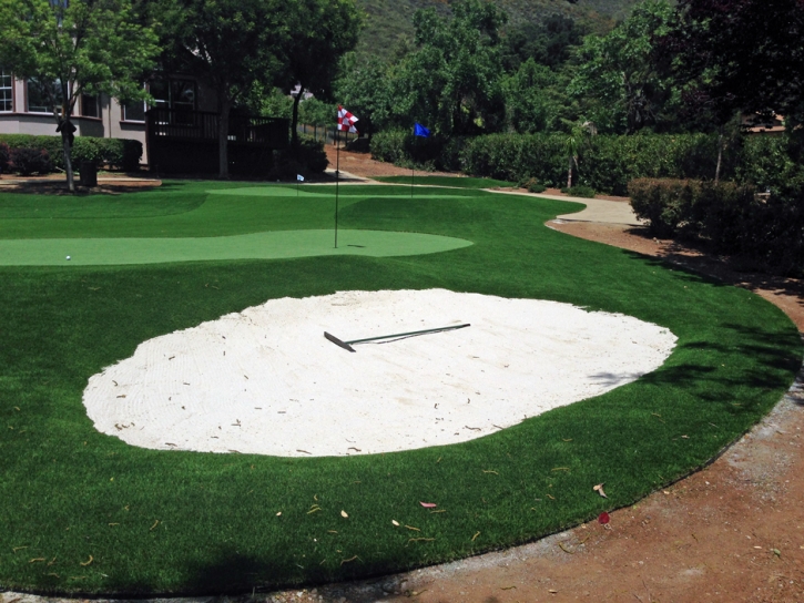 Golf Putting Greens Niederwald Texas Fake Turf Front Yard