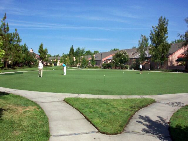 Golf Putting Greens Northcliff Texas Fake Grass Commercial