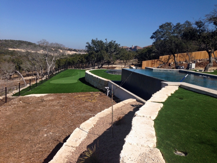 Putting Greens Lake Dunlap Texas Synthetic Grass Summer