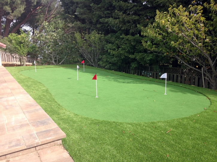 Putting Greens Timberwood Park Texas Synthetic Turf Back