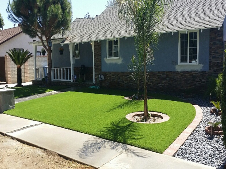 Synthetic Grass Buckholts Texas Landscape Front Yard