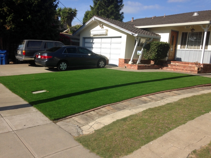 Synthetic Grass Converse Texas Landscape Front Yard