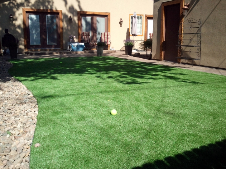 Synthetic Grass Florence Texas Landscape Back Yard