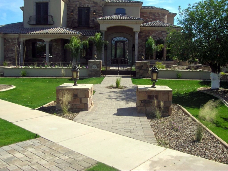 Synthetic Turf Alamo Heights Texas Landscape Front Yard