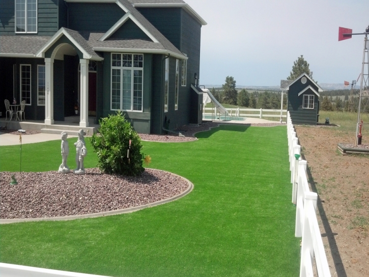 Synthetic Turf Bartlett Texas Landscape Front Yard