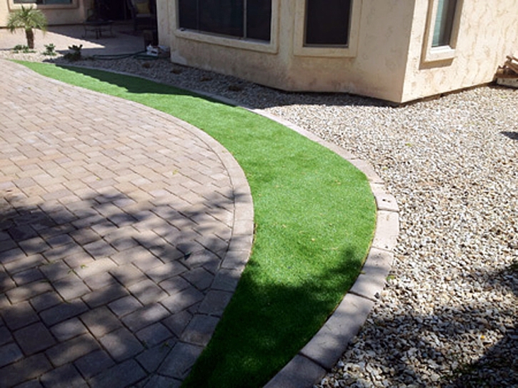 Synthetic Turf Evant Texas Landscape Front Yard