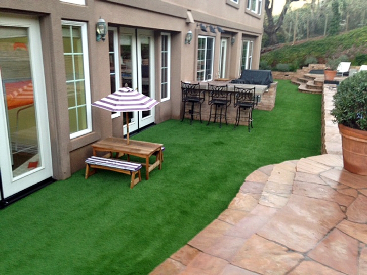 Synthetic Turf Hewitt Texas Landscape Back Yard